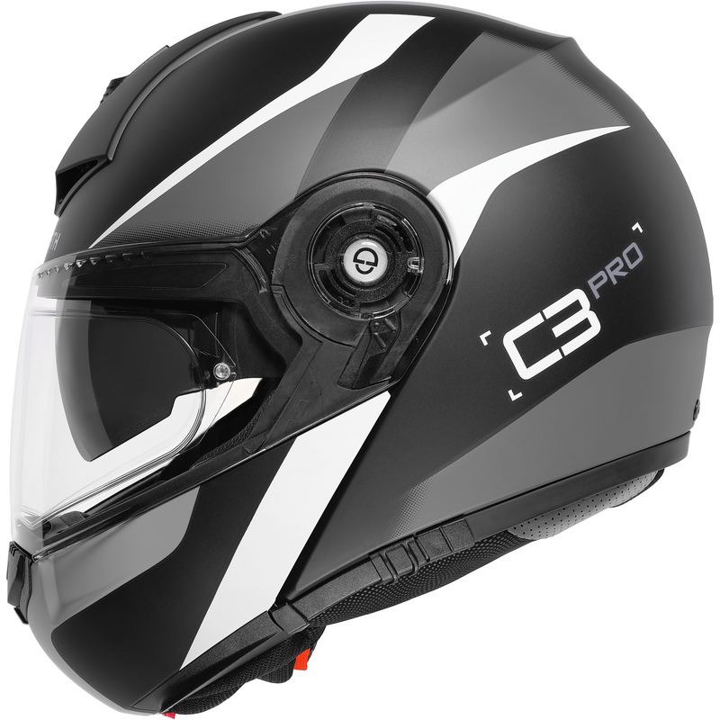 Schuberth Hjälm Öppningsbar C3 PRO Sestante Grå Matt bild 3