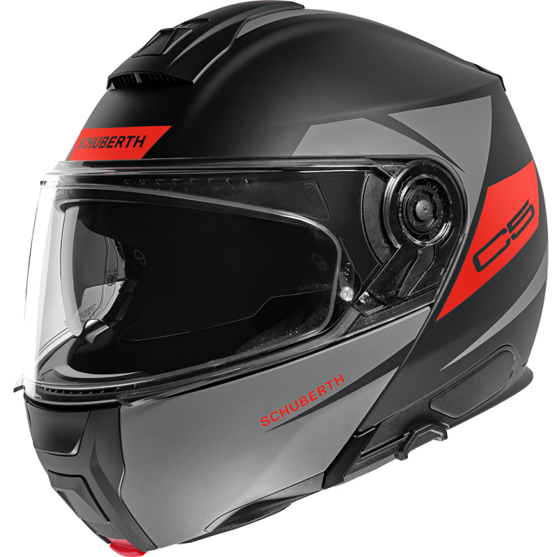 Schuberth Hjälm Öppningsbar C5 Eclipse Antrasit/Röd