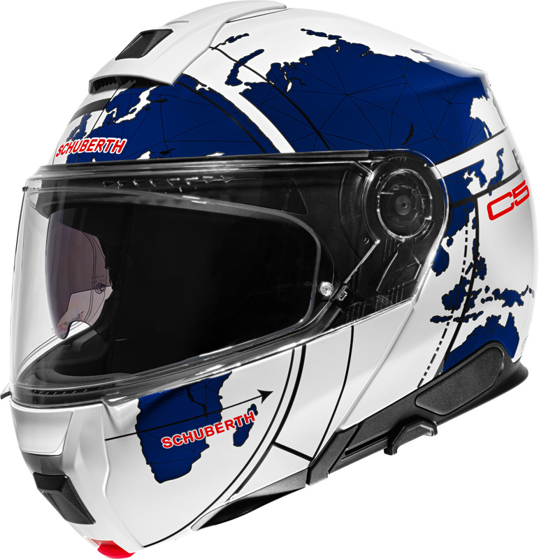 Schuberth Hjälm Öppningsbar C5 Globe Blå