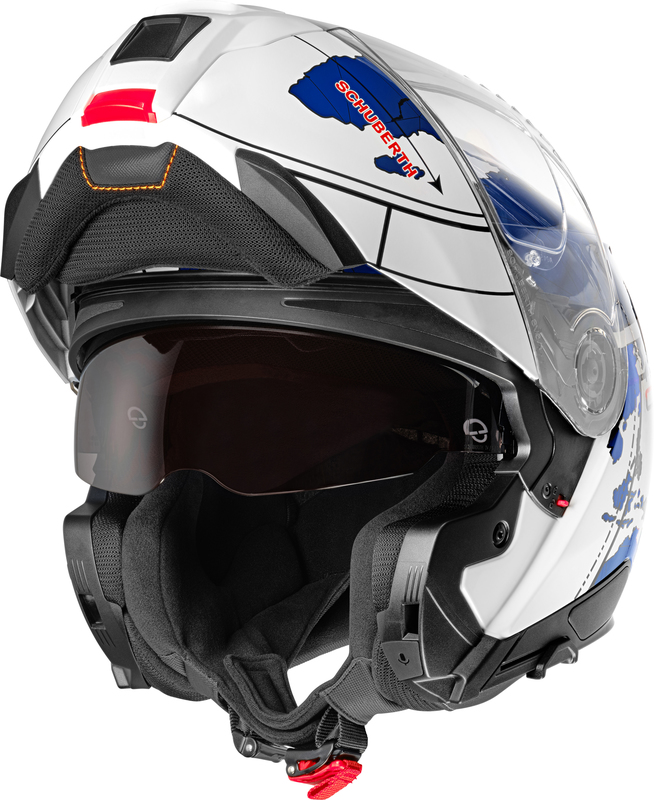 Schuberth Hjälm Öppningsbar C5 Globe Blå bild 2