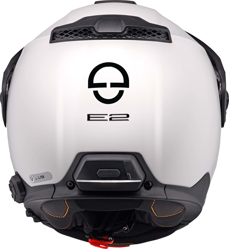 Schuberth Hybridhjälm Öppningsbar E2 Vit bild 2
