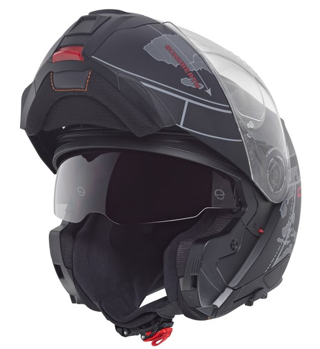Schuberth Hjälm Öppningsbar C5 Globe Mattsvart/Grå bild 2