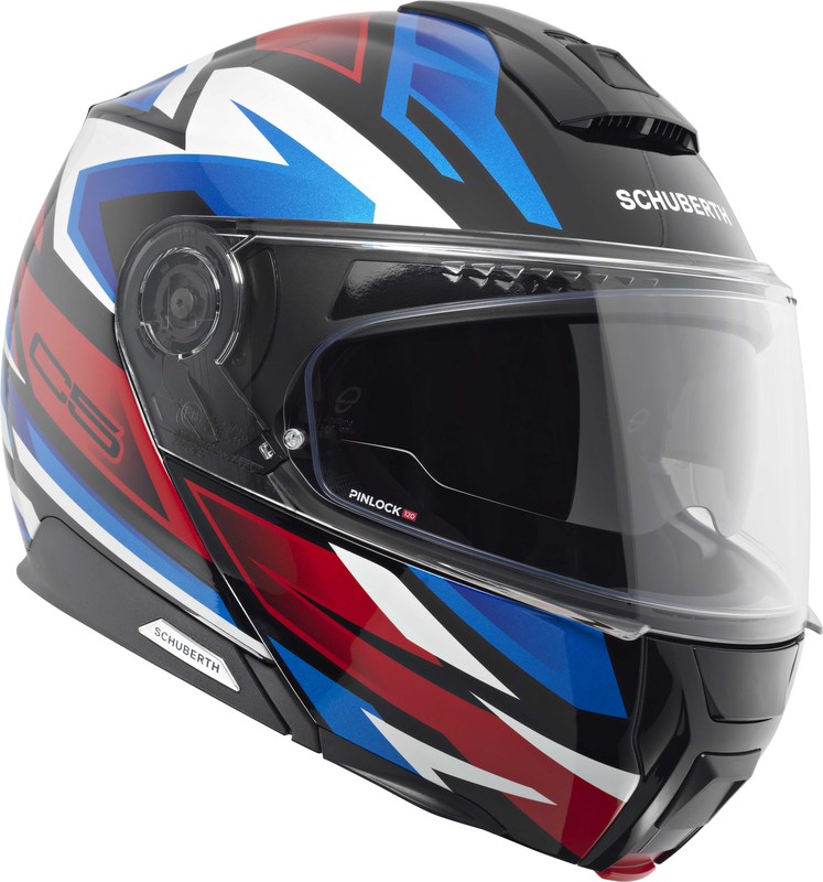 Schuberth Hjälm Öppningsbar C5 Zenith Blå bild 3