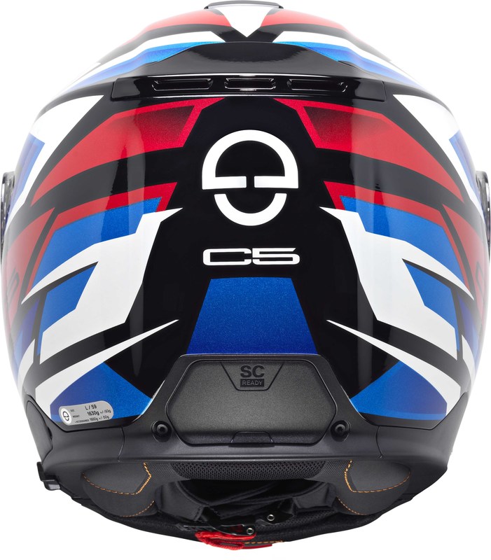 Schuberth Hjälm Öppningsbar C5 Zenith Blå bild 4