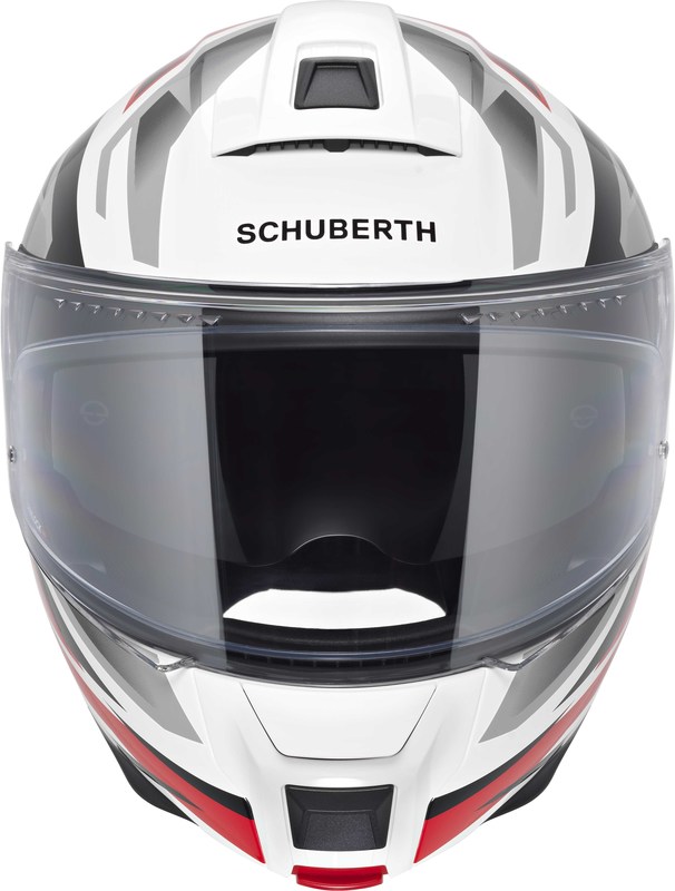 Schuberth Hjälm Öppningsbar C5 Zenith Vit/Röd bild 5