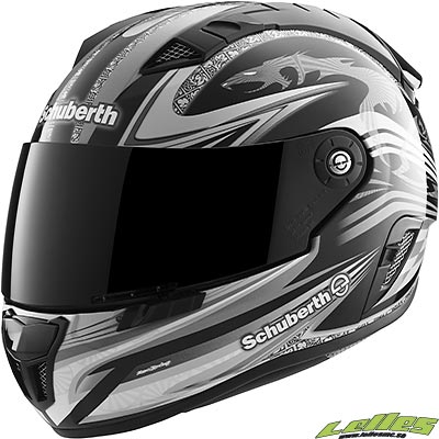 Schuberth SR1 Racing Svart/Grå