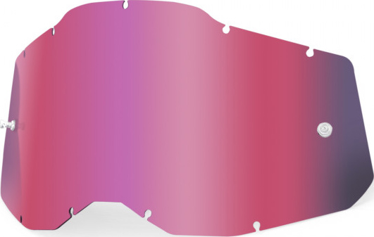 100% Siktskiva Racecraft 2/Accuri 2/Strata 2 - Rosa Spegel