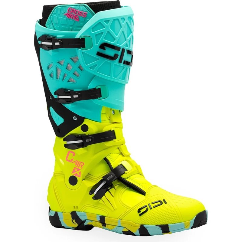 Sidi Crosstövel CROSSAIR X Mintgrön/Gul