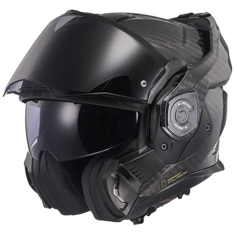 LS2 Hjälm FF901 Advant X Carbon Svart bild 2