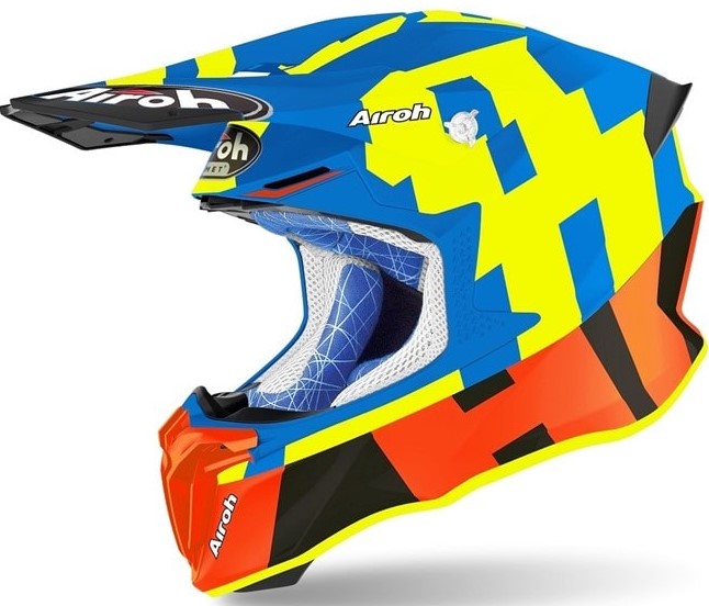 Airoh Crosshjälm Twist 2.0 Frame Gul