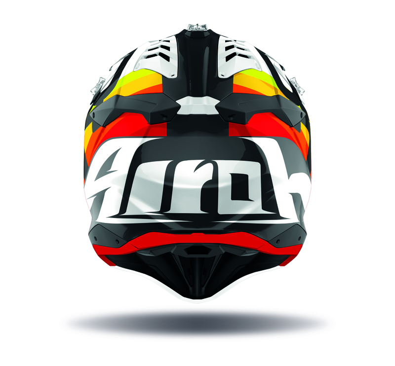 Airoh Crosshjälm Aviator 3 Rainbow Vit bild 2