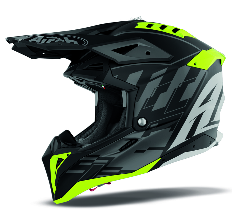 Airoh Crosshjälm Aviator 3 Rampage Svart Matt