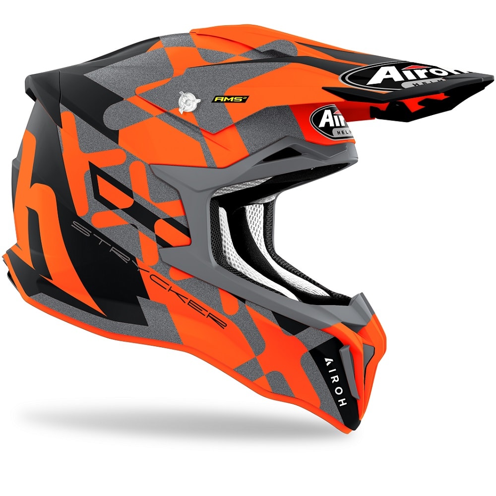 Airoh Crosshjälm Strycker XXX Orange Matt bild 2