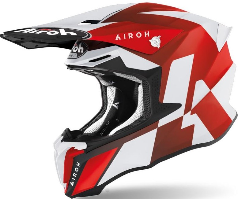 Airoh Crosshjälm Twist 2.0 Lift Röd (Matt)
