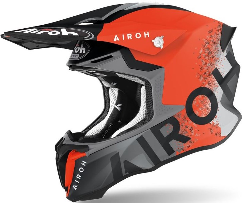 Airoh Crosshjälm Twist 2.0 Bit Orange (Matt)