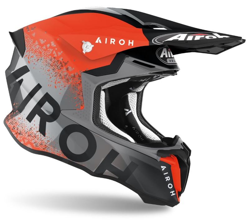 Airoh Crosshjälm Twist 2.0 Bit Orange (Matt) bild 2