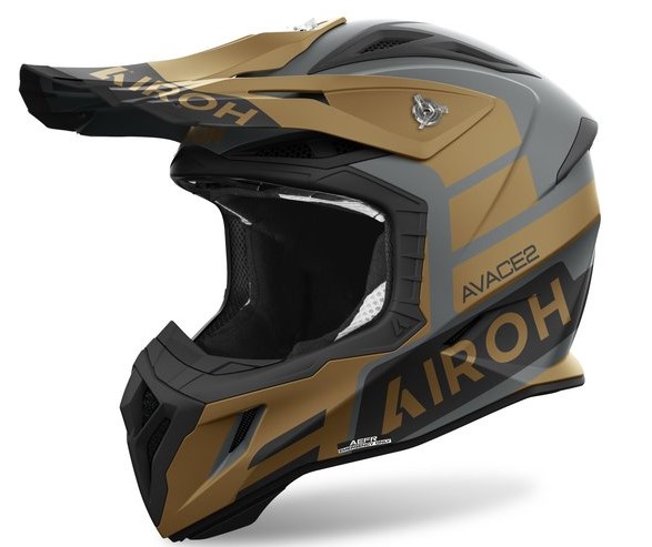 Airoh Crosshjälm Aviator Ace 2 Sake Guld (Matt)
