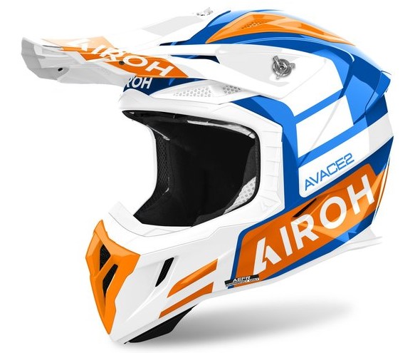 Airoh Crosshjälm Aviator Ace 2 Sake Orange/Blå