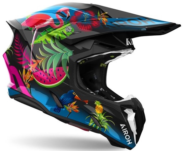 Airoh Crosshjälm Twist 3 Thunder Amazonia