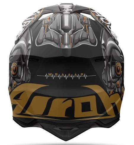 Airoh Crosshjälm Wraaap Cyborg (Matt) bild 3