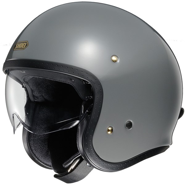 Shoei Hjälm Jet J-O Grå