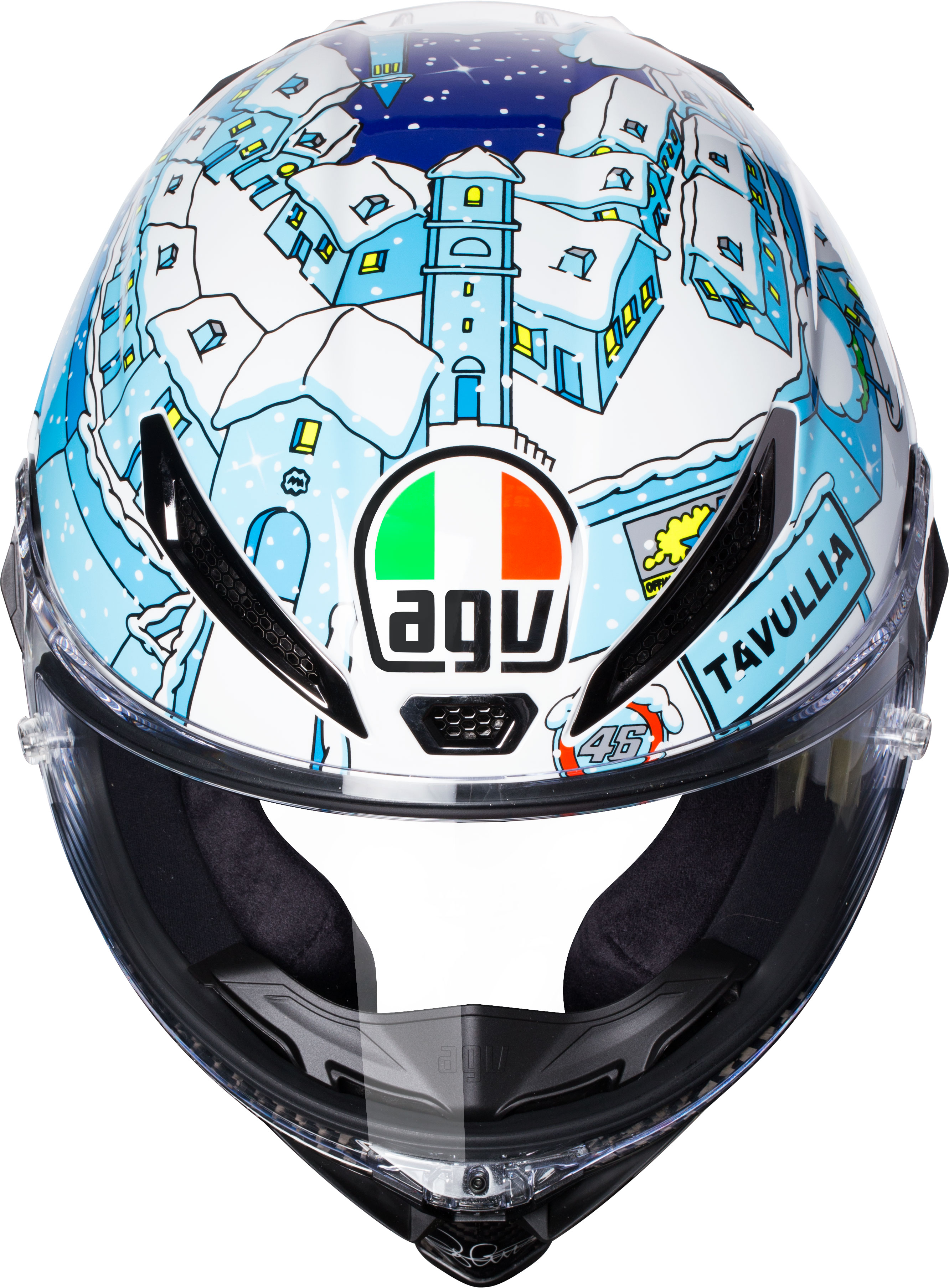 Agv Hjälm Pista Gp R Limited ROSSI Winter Test 2017 bild 3
