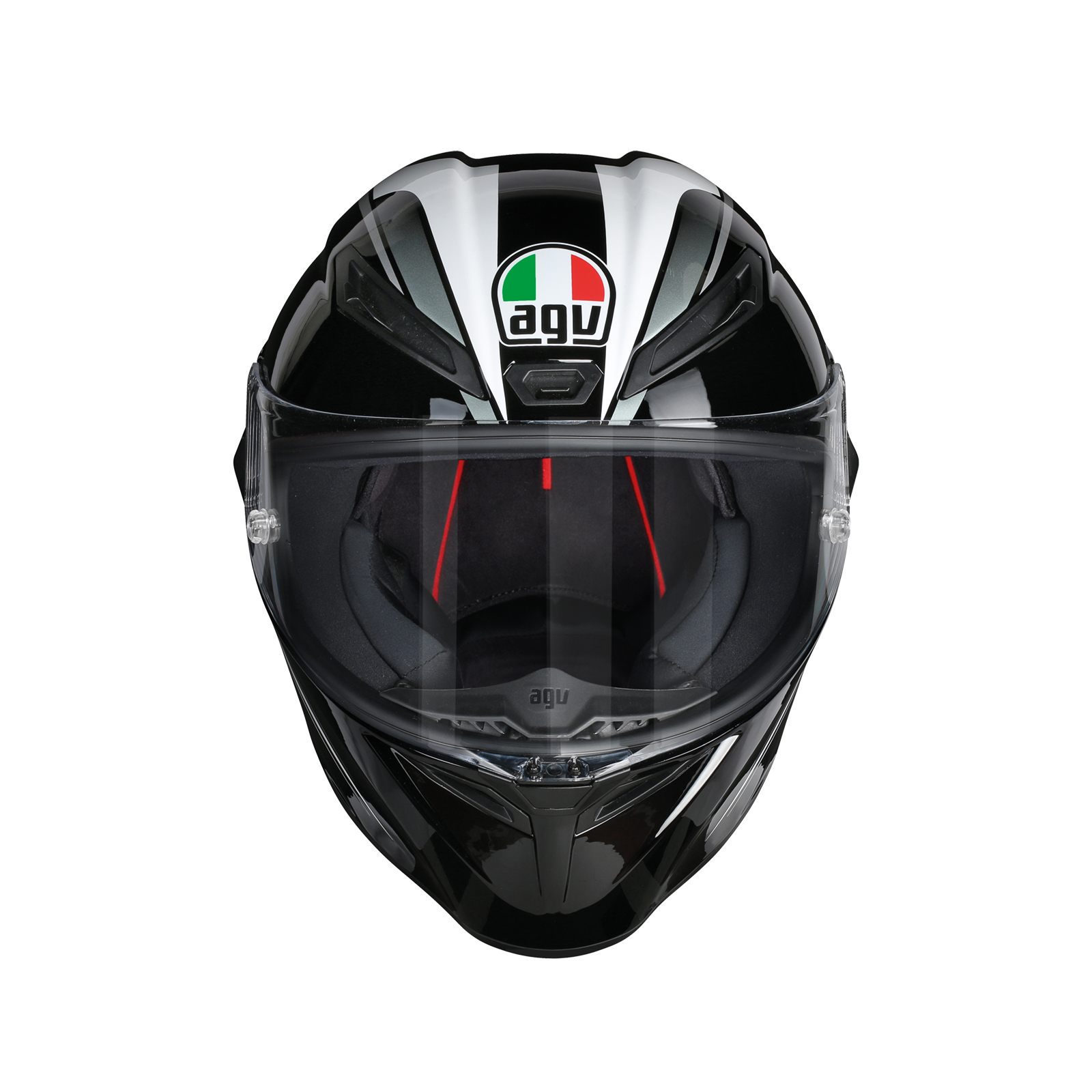 Agv Hjälm Veloce S Fulmine Svart/Grå bild 2