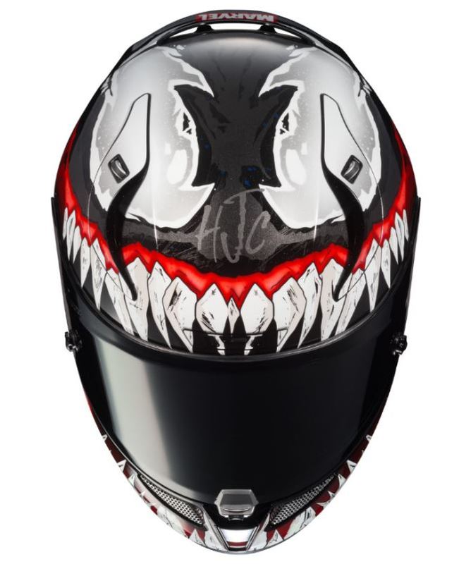 HJC Hjälm RPHA 11 Venom 2 Marvel MC1 bild 3
