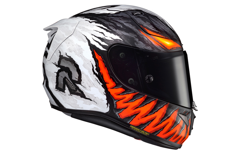 HJC Hjälm RPHA 11 Anti Venom Marvel 1 bild 2