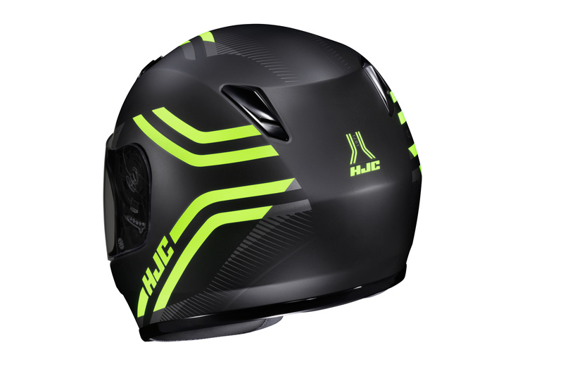HJC Hjälm CL-Y Strix Svart/Gul Junior bild 2