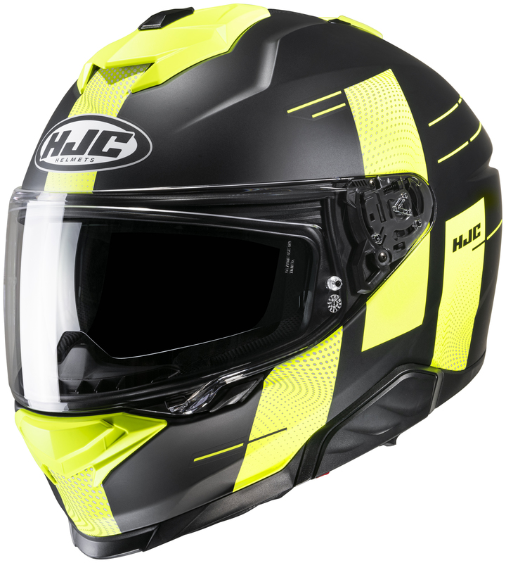 HJC Hjälm I71 Peka Fluogul (Matt) MC3HSF