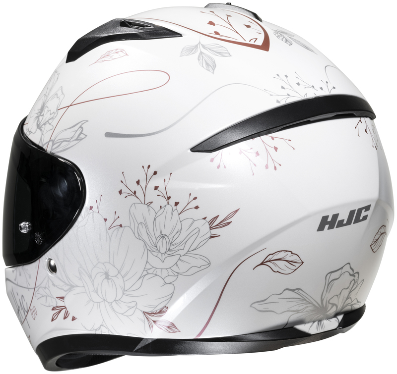 HJC Hjälm C10 Epik Vit/Rosa MC8 bild 2