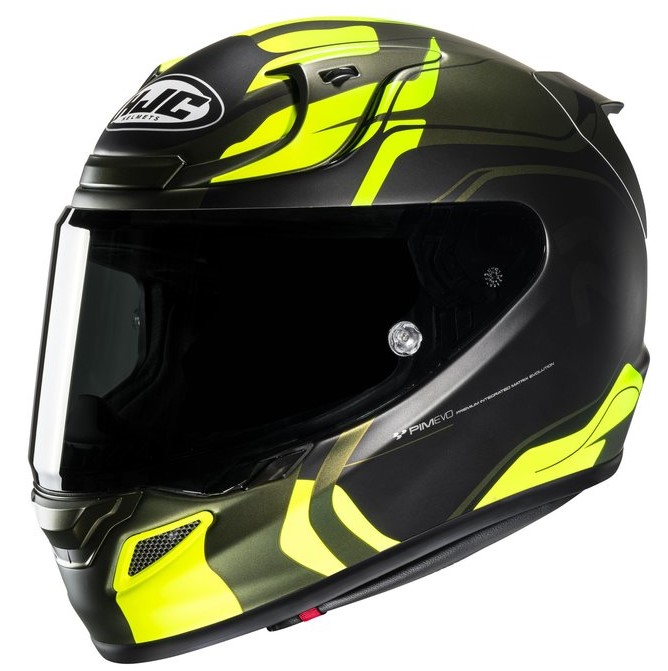 HJC Hjälm RPHA 12 Lawin MC4SF Svart/Fluogul/Grön