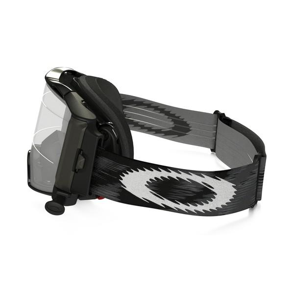 Oakley Crossglasögon Airbrake MX Race Ready Speed Roll-off Jet Svart bild 4