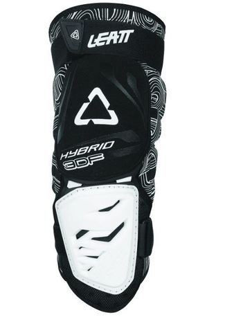 Leatt Knäskydd 3DF Hybrid EXT Vit/Svart Junior