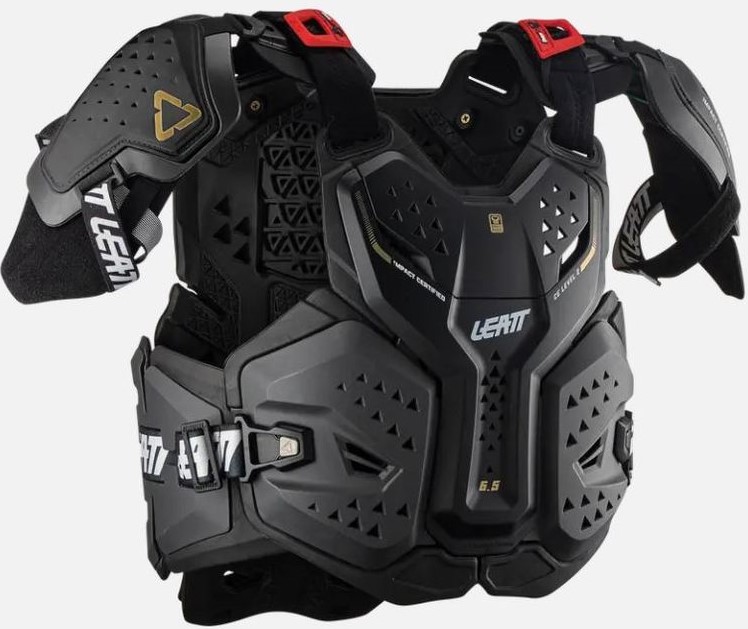 Leatt Skyddsväst 6.5 Pro Svart/Grå 