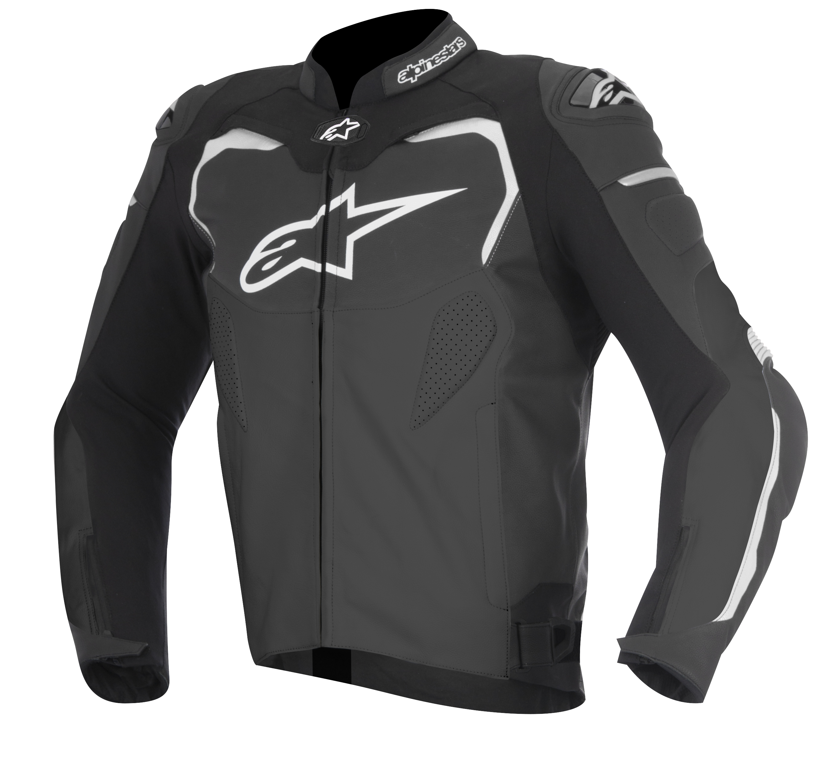 Alpinestars Skinnjacka GP Pro Svart/Vit