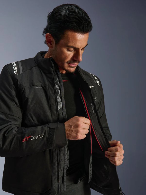 Alpinestars Allvädersjacka Andes v4 Drystar® Svart bild 4