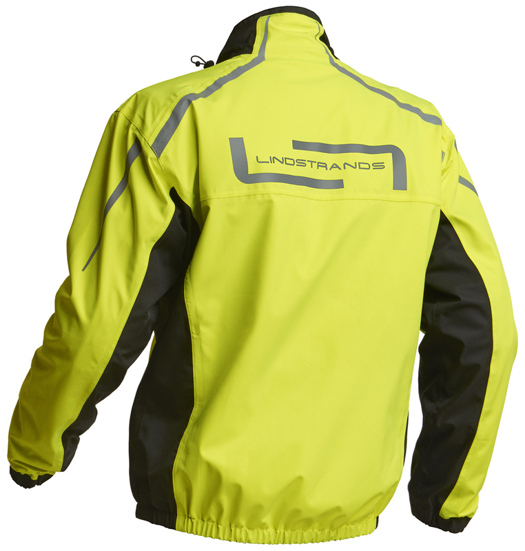 Lindstrands Regnjacka DW+ Gul/Svart bild 2