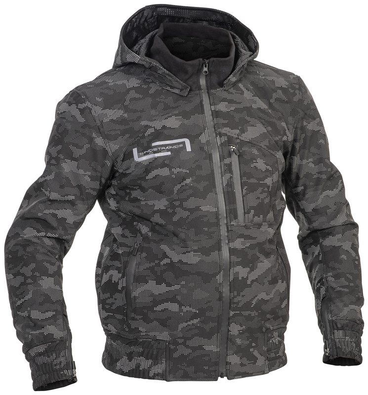 Lindstrands Textiljacka Frisen Svart/Reflex