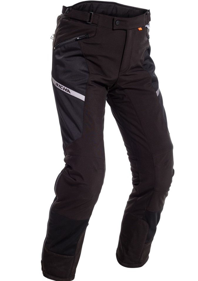 Richa Allvädersbyxa Softshell Mesh WP Svart (Korta ben)