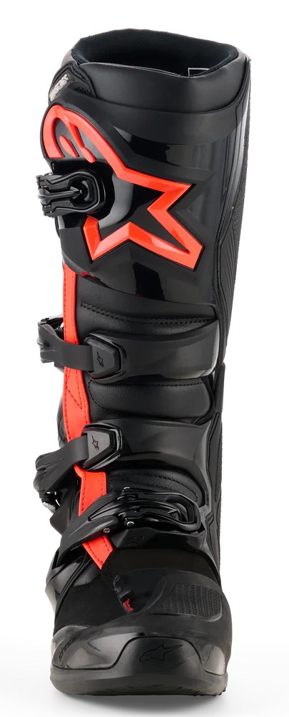 Alpinestars Crosstövel Tech 7 Svart/Fluoröd bild 4