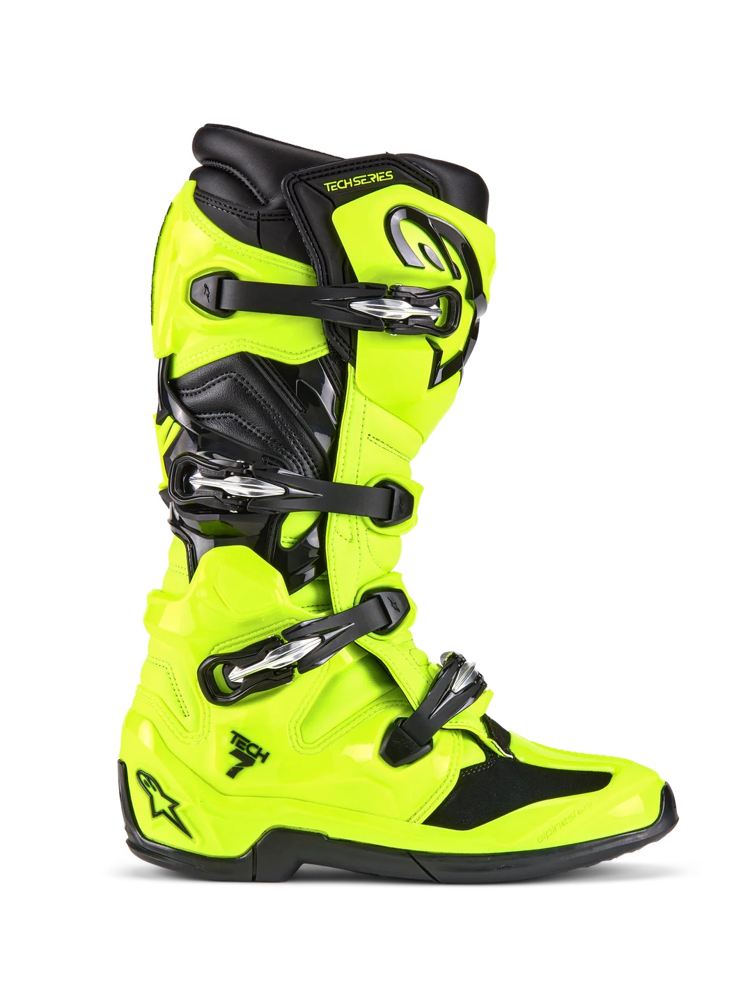 Alpinestars Crosstövel Tech 7 Fluogul bild 2