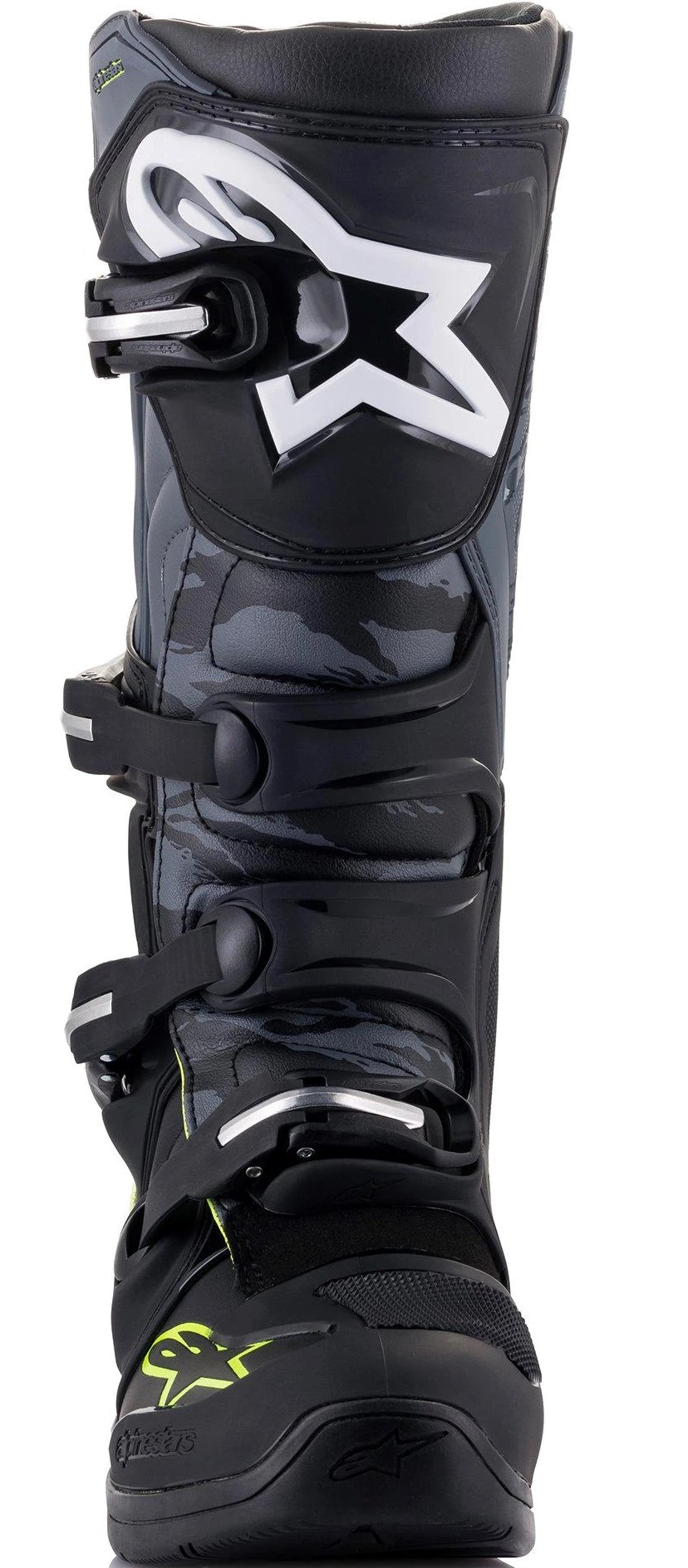 Alpinestars Crosstövel Tech 5 Svart/Grå/Gul bild 3