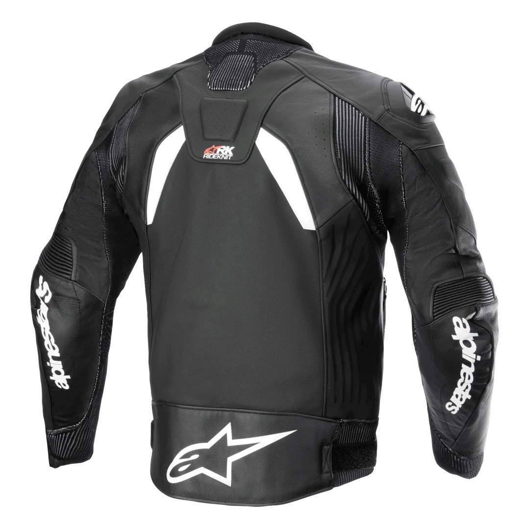 Alpinestars Skinnjacka GP Plus R V4 Rideknit Svart/Vit bild 2