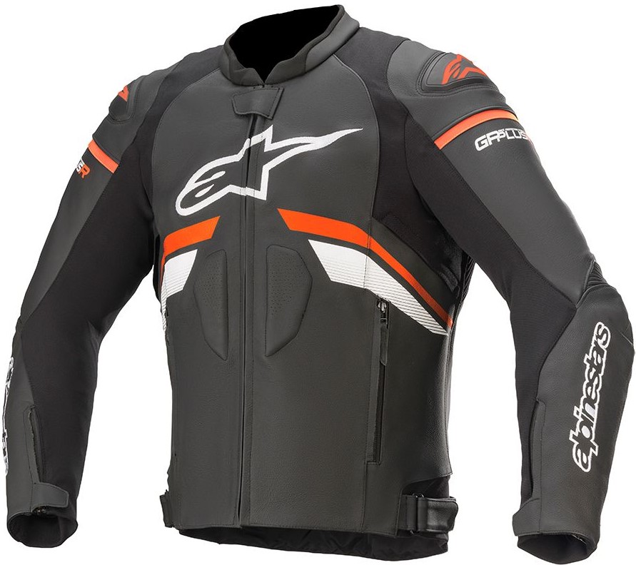 Alpinestars Skinnjacka GP Plus R V3 Svart/Vit/Fluoröd
