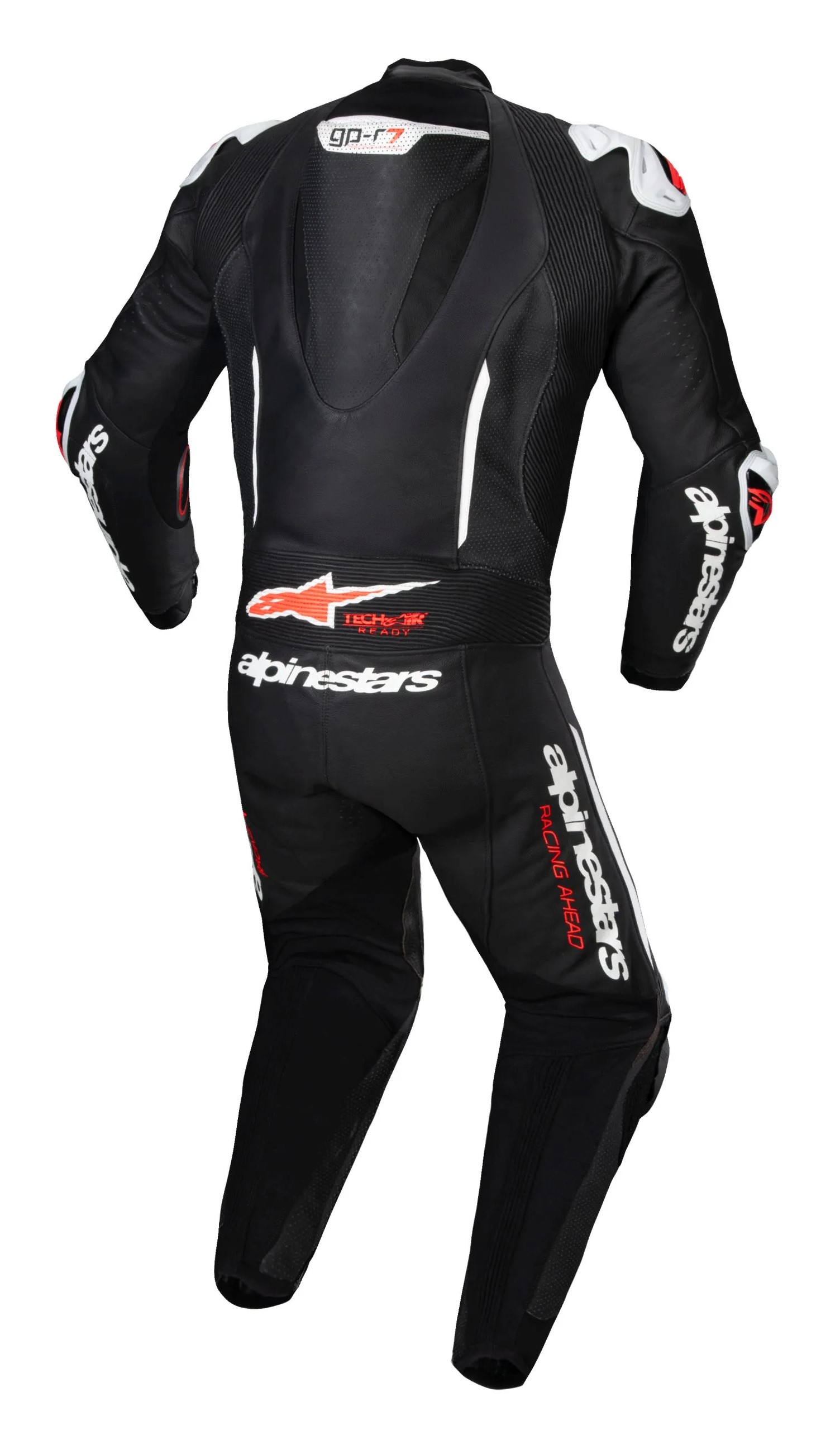 Alpinestars Skinnställ GP-R7 Svart/Vit/Röd Helställ bild 2