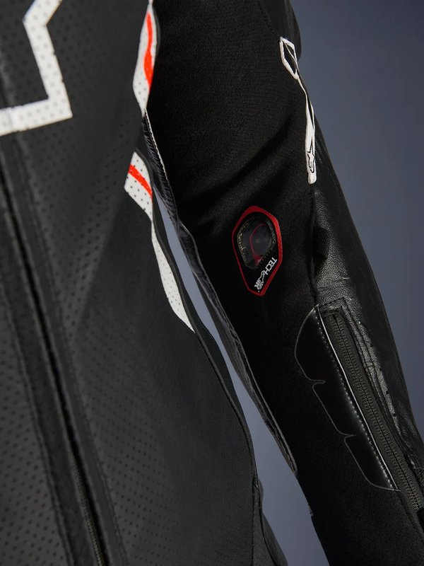 Alpinestars Skinnställ GP Tech V5 Svart/Vit/ Fluoröd Helställ bild 3