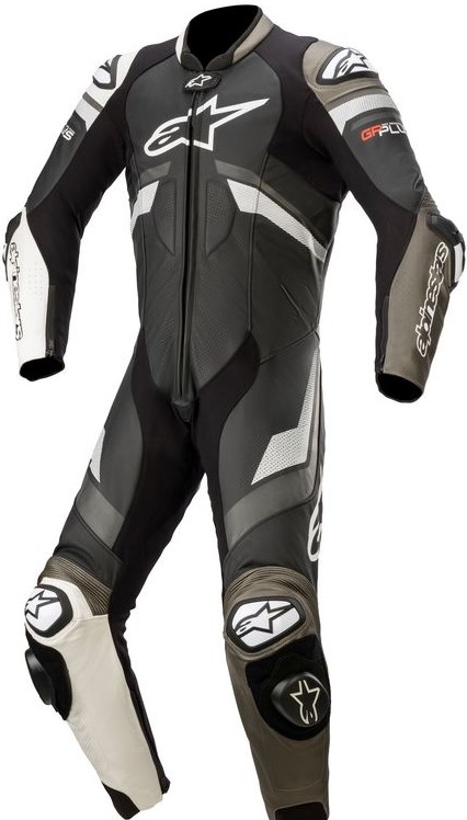 Alpinestars Skinnställ GP Plus V3 Svart/Vit/Metallic Helställ
