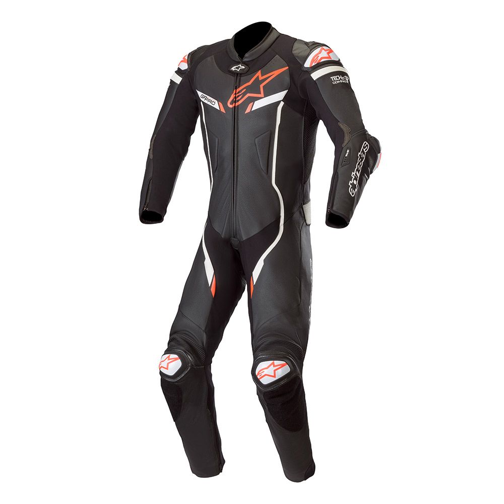 Alpinestars Skinnställ GP Pro V2 Tech Air Svart/Vit Helställ